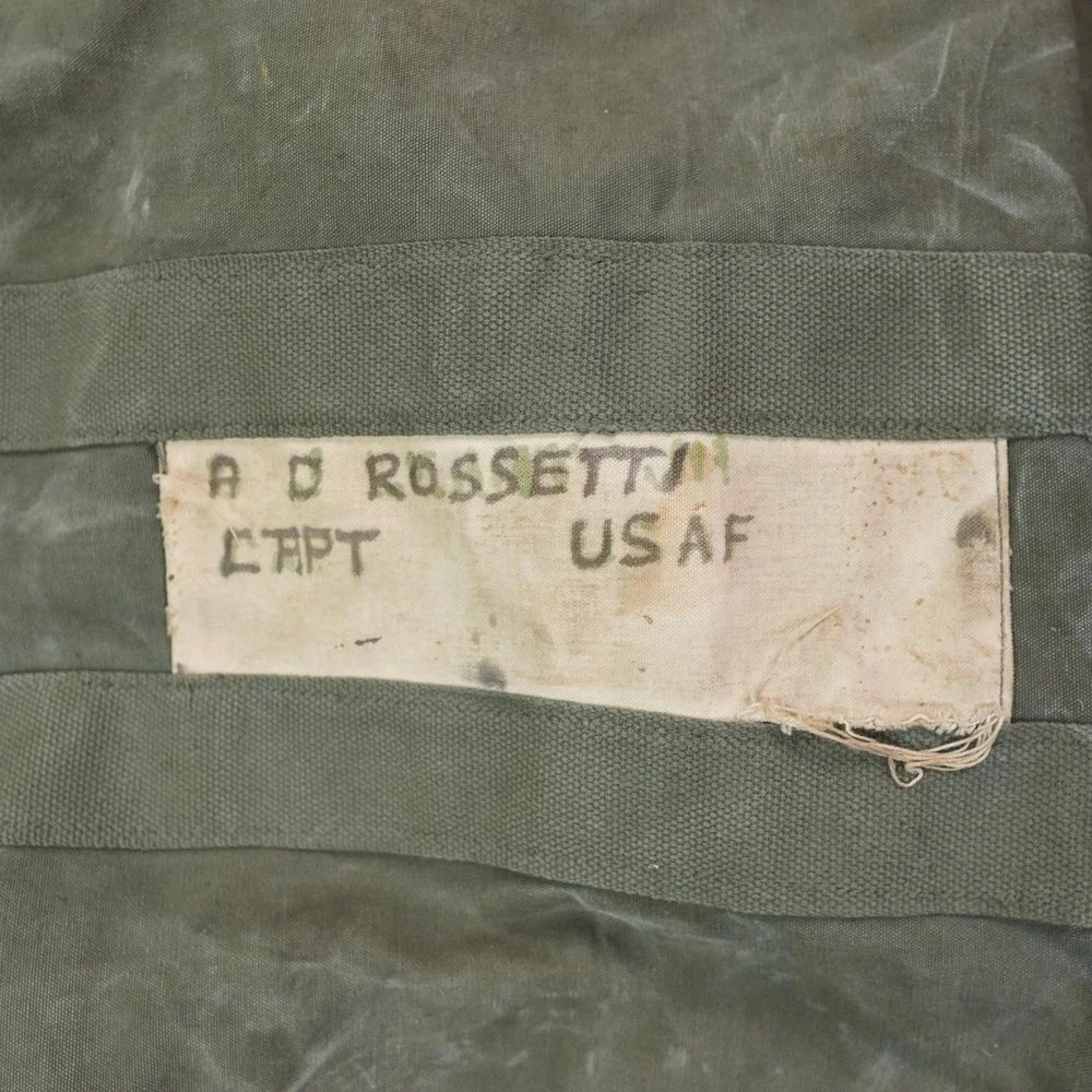 VTG USAF‎ Aviators Kit Bag AN 6505-1 Area 51 1129th SAS A-12 Oxcart Program